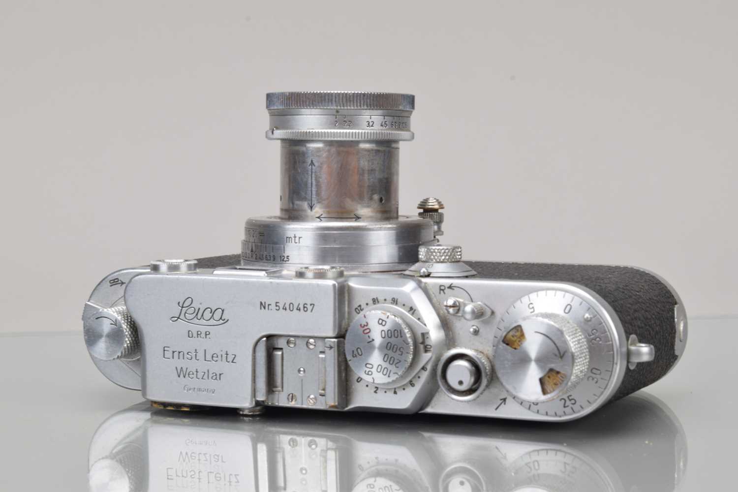 Lot 30 - A Leica IIIf Rangefinder Camera Outfit