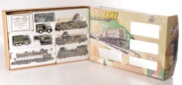 Lionel 0 Gauge U S Army Diesel Train Set K - 1127,