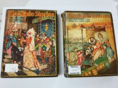 Two Bookano Stories books, with pictures that spri