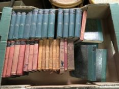 Two boxes of books including a short history of th