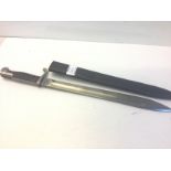 A German Imperial bayonet with makers stamp makers