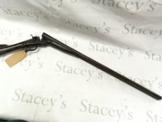 A W Watson and son 12 bore side by side hammer sho