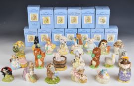 Twenty Beswick and Royal Albert Beatrix Potter figures including Mother Ladybird, Little Black