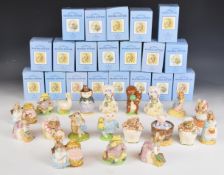 Twenty Beswick Beatrix Potter figures including Johnny Town Mouse Eating Corn, in boxes