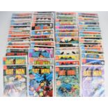 Eighty-eight Bronze age Batman comics by DC comprising a largely unbroken run of #326-400 and some