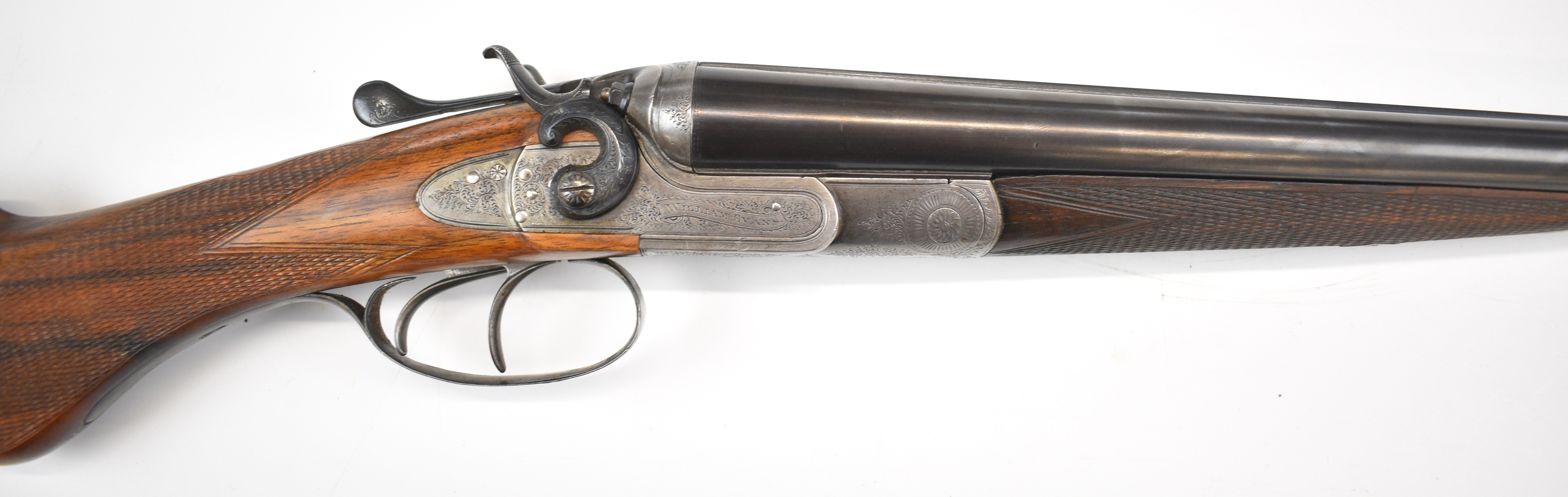 William Evans 28 bore side by side hammer action shotgun with named and engraved locks, engraved - Image 10 of 56