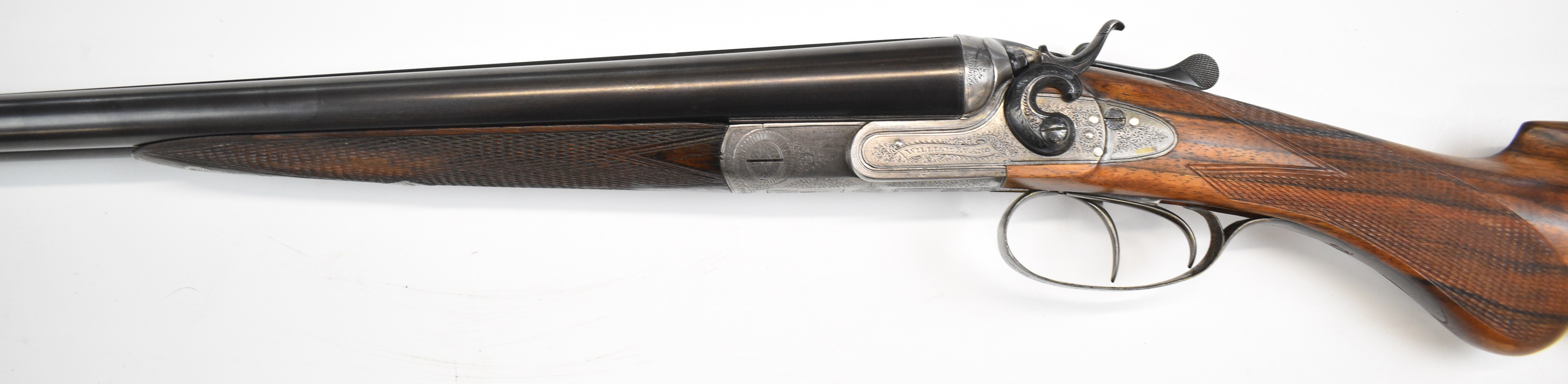 William Evans 28 bore side by side hammer action shotgun with named and engraved locks, engraved - Image 7 of 56