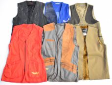 Six shooting jackets and similar to include Napier, Jack Orton and Perazzi and a Barbour jacket