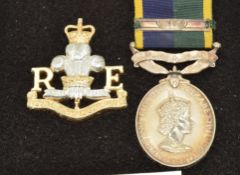 British Army Territorial and Army Volunteer Reserve Efficiency Medal with bar named to 23730840