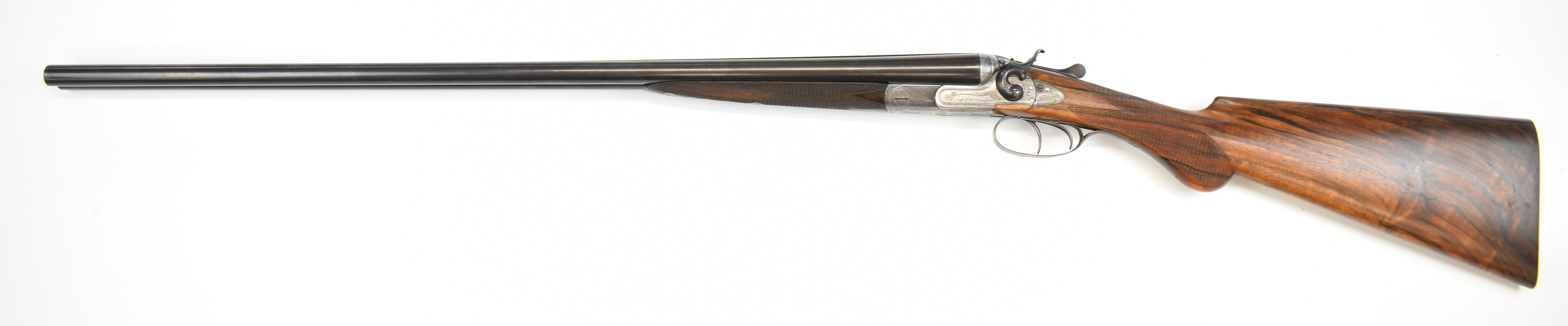 William Evans 28 bore side by side hammer action shotgun with named and engraved locks, engraved - Image 33 of 56