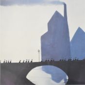 Mackenzie Thorpe (British b1956) signed limited edition (826/850) print, 'Long Was The Night', 39
