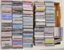 Approximately two hundred and eighty CDs Rock 'n' Roll / Pop / Beat / Blues and a few Jazz including