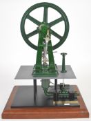 Exhibition quality B. Hick & Son Bolton model live steam inverted single cylinder overhead crank