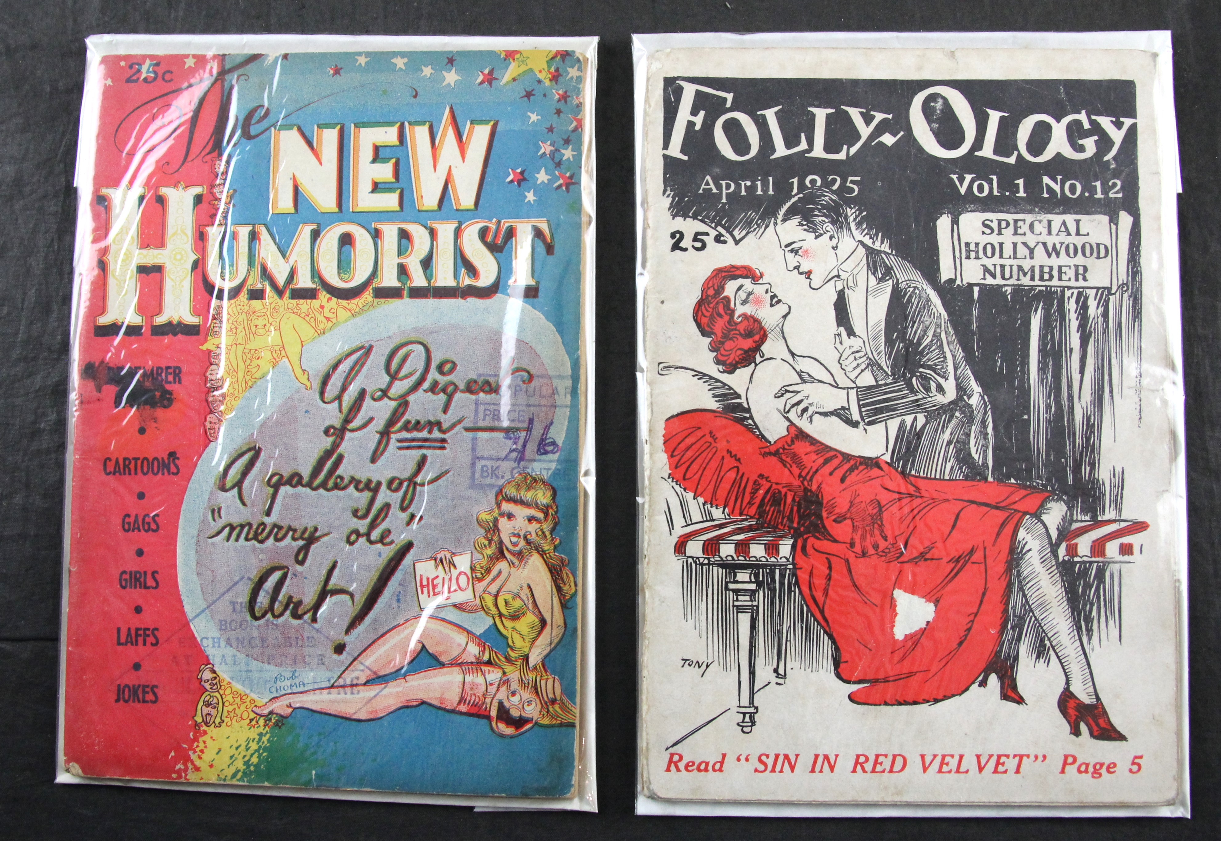1920-30s AMERICAN GLAMOUR: selection of 12 magazines, misc 1920-30s