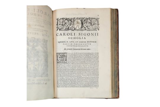 Livius Historiarum ab urbe condita, libri qui exstant XXXV cum universae historiae epitomis Caroli - Image 12 of 14