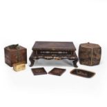 A group of Japanese lacquer,