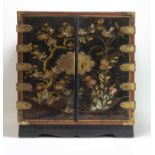 A Japanese Namban lacquer cabinet,