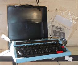 A Boots PT900 portable typewriter