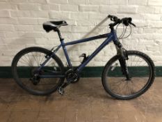 A Carrera mountain bike.