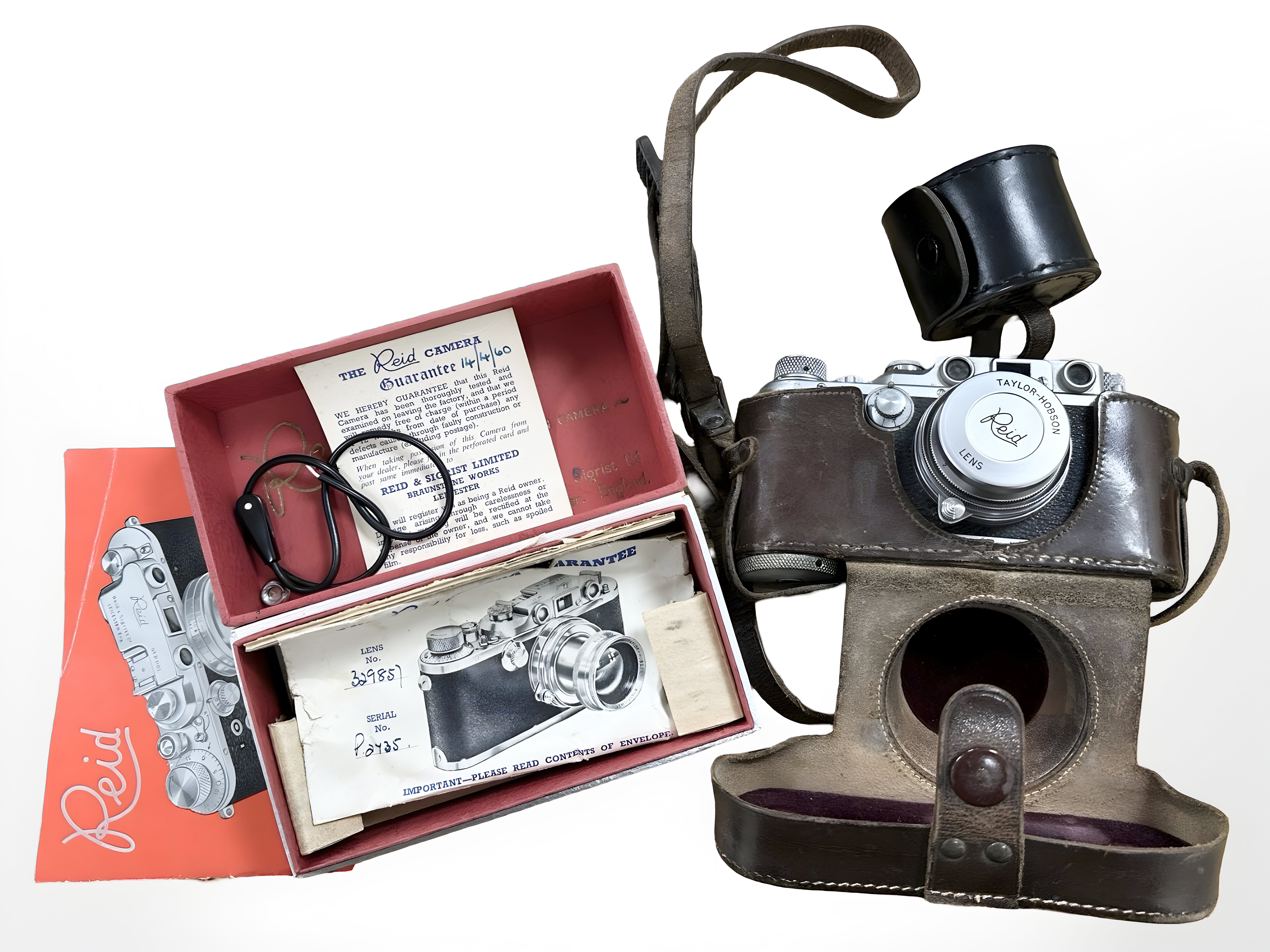 A Reid & Sigrist Reid III Rangefinder Camera, no. - Image 5 of 5