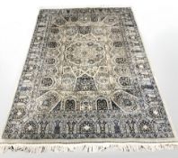 A Nain rug, central Iran,