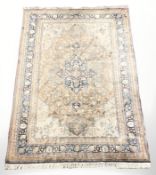 A Isfahan rug, Central Iran,