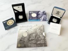 The Royal Mint : UK 2007 Silver Proof £1 Coin,