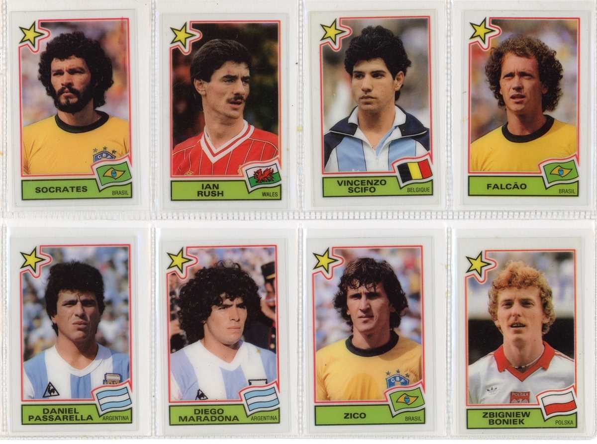 Album Panini Football Superstars 1984 Complet - 100% - Excellent état Non Gradé