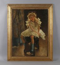 Attributed to Jacques-Émile Blanche (French 1861-1942) - Full-length portrait, identified as '