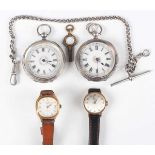 A Tissot Stylist 9ct gold circular cased lady's wristwatch, the signed silvered dial with black