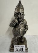 A vintage spelter Mr Punch lighter Rd no 782230