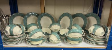 A Wedgwood 'Garden' vintage tea set