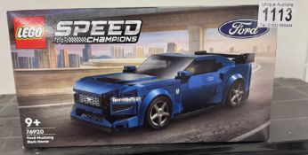 Lego Speed Champions Ford Mustang Dark Horse 76920. New in box