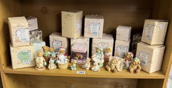 A collection of cherished teddy ornaments