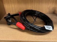 A New unused wire cable motorbike lock