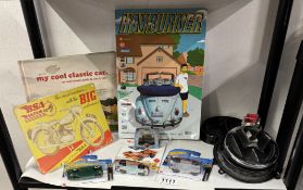 A quantity of Hot Wheels including Flying Customs, Oxford Diecast, Yesteryear etc including VW