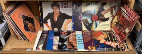 A quantity of LP's including Slade, Nolan Sisters, Tom Jones & Dolly Parton etc.
