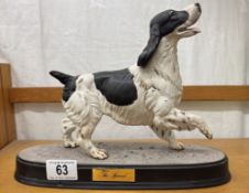 A Beswick Springer spaniel figure on base