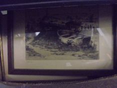 A quantity of pictures of mixed media including engravings.