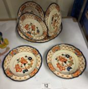 A good vintage set of dessert bowls