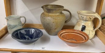 A good lot of pottery