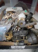 A large tray of jewellery parts.