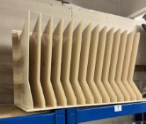 Old Comney record or filing rack