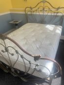 A good metal-framed bed