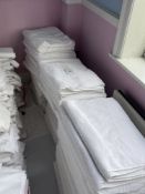60 large white bath towels