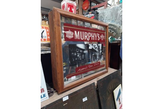 Murphy's Irish Stout light up advertising box. {64 cm W}. - Image 8 of 10