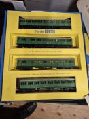 3 Hornby Dublo electric Train Sets. Set 2050 Suburban Electric Train. Comprising electric motor