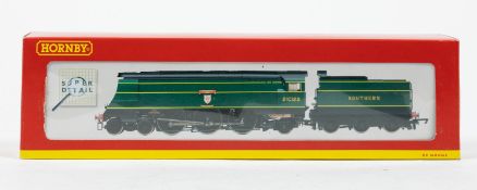 A Hornby OO tender locomotive (R.2219) A West Country class 4-6-2, 