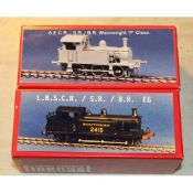 2 South Eastern Finecast OO Kits. LBSCR/SR/BR Class E6 0-6-2T loco. Plus an SECR/SR/BR Wainwright