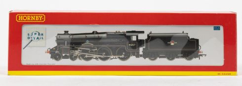 A Hornby OO tender locomotive (R.2449) A BR class 5MT 4-6-0, 